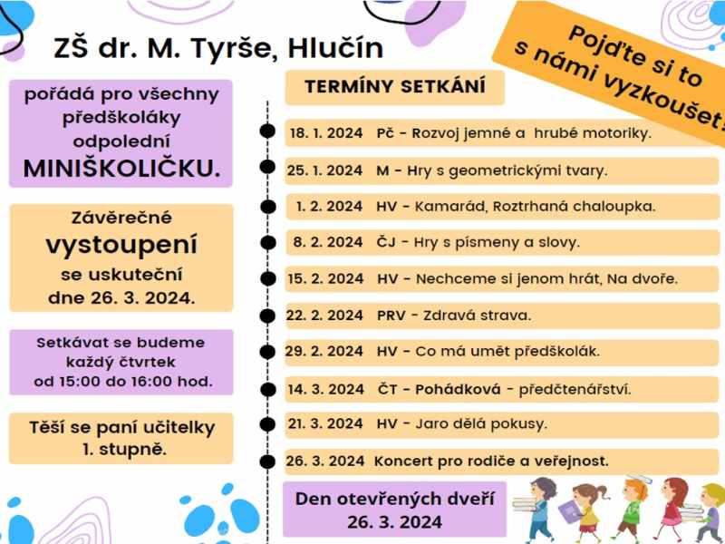 Miniškolička leták