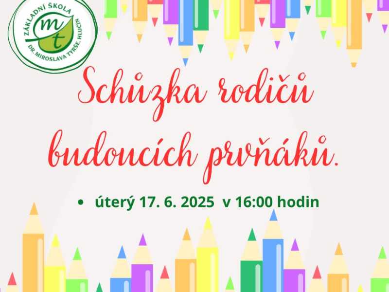 Schůzka rodičů budoucích prvňáčků