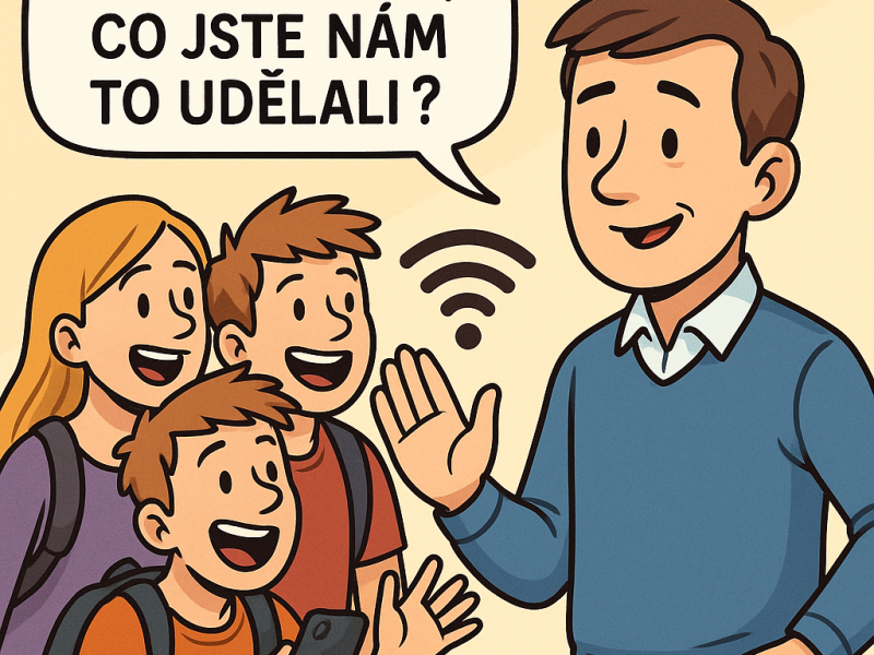 Wifi nově ve škole