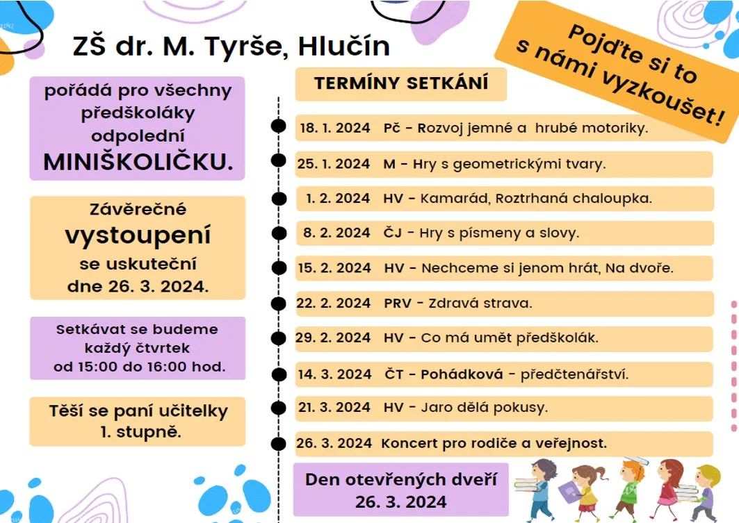 Miniškolička leták