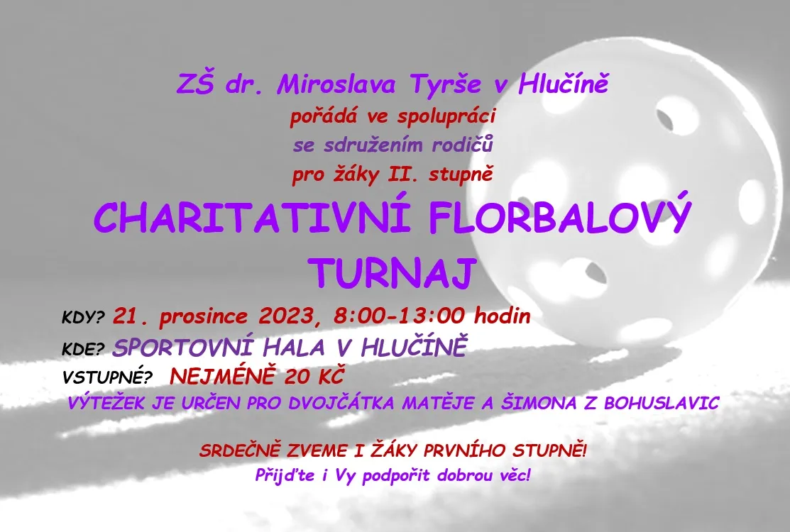 pozvánka turnaj